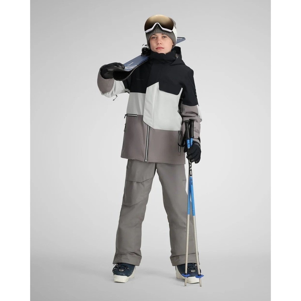 NWT 2025 Obermeyer Boys Axel Jacket - XL - Moonstone